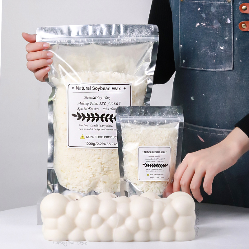 1000/500/250/100g Natural Soy  - Soy Wax Pillar Blend recensie en prijs