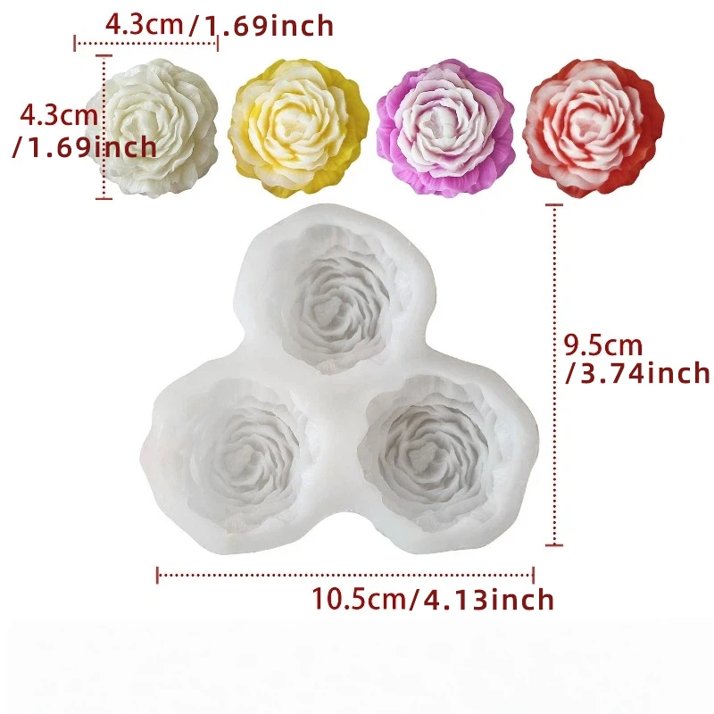 Peony Flower Candle Silicone M - Candle Making Ideas recensie en prijs