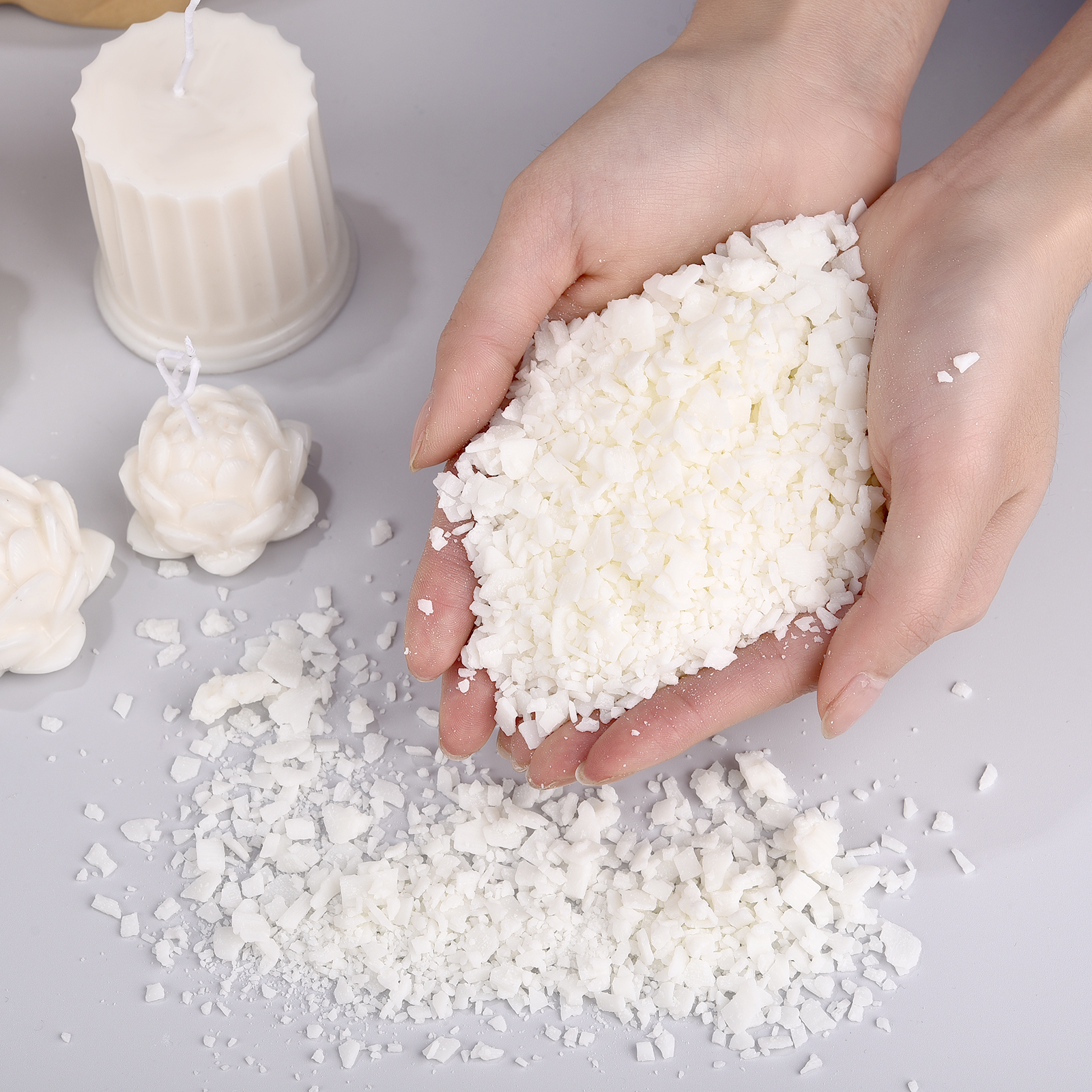 100/500/1000g Natural Soy Wax  - Soy Wax Pillar Blend recensie en prijs